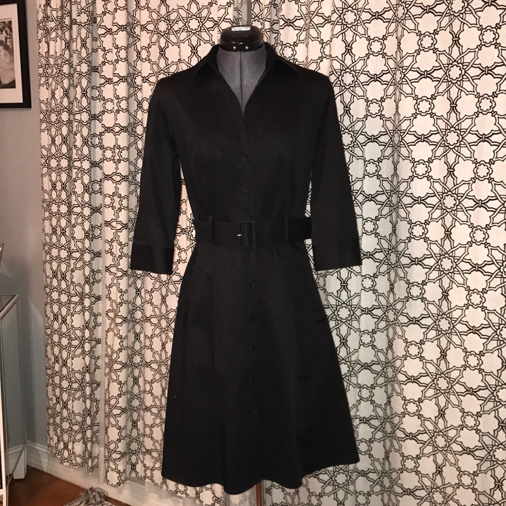 Anne Taylor Button Down Pocket Dress